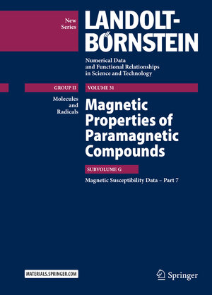 Buchcover Magnetic Properties of Paramagnetic Compounds | R.T. Pardasani | EAN 9783662542309 | ISBN 3-662-54230-7 | ISBN 978-3-662-54230-9