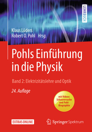 Buchcover Pohls Einführung in die Physik  | EAN 9783662548547 | ISBN 3-662-54854-2 | ISBN 978-3-662-54854-7