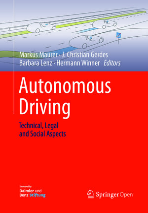 Buchcover Autonomous Driving | EAN 9783662569580 | ISBN 3-662-56958-2 | ISBN 978-3-662-56958-0