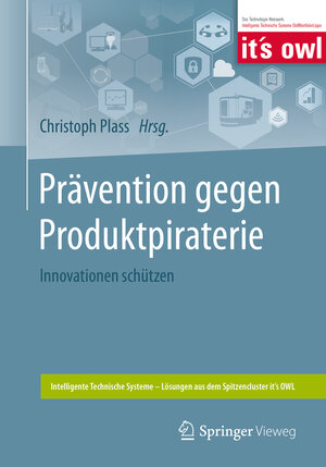 Buchcover Prävention gegen Produktpiraterie  | EAN 9783662580165 | ISBN 3-662-58016-0 | ISBN 978-3-662-58016-5