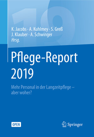 Buchcover Pflege-Report 2019  | EAN 9783662589342 | ISBN 3-662-58934-6 | ISBN 978-3-662-58934-2