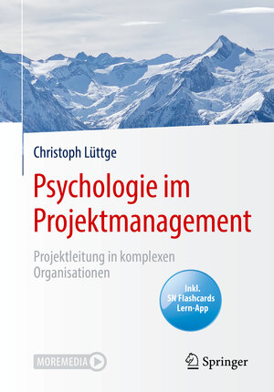 Buchcover Psychologie im Projektmanagement | Christoph Lüttge | EAN 9783662614747 | ISBN 3-662-61474-X | ISBN 978-3-662-61474-7