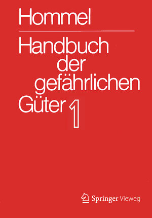 Buchcover Handbuch der gefährlichen Güter. Band 1: Merkblätter 1-414  | EAN 9783662618431 | ISBN 3-662-61843-5 | ISBN 978-3-662-61843-1