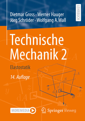 Buchcover Technische Mechanik 2 | Dietmar Gross | EAN 9783662618615 | ISBN 3-662-61861-3 | ISBN 978-3-662-61861-5