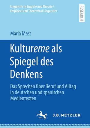 Buchcover Kultureme als Spiegel des Denkens | Maria Mast | EAN 9783662619469 | ISBN 3-662-61946-6 | ISBN 978-3-662-61946-9