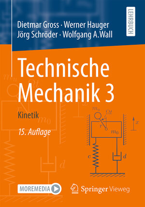 Buchcover Technische Mechanik 3 | Dietmar Gross | EAN 9783662630655 | ISBN 3-662-63065-6 | ISBN 978-3-662-63065-5