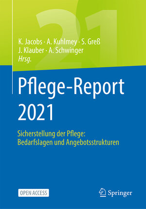 Buchcover Pflege-Report 2021  | EAN 9783662631065 | ISBN 3-662-63106-7 | ISBN 978-3-662-63106-5