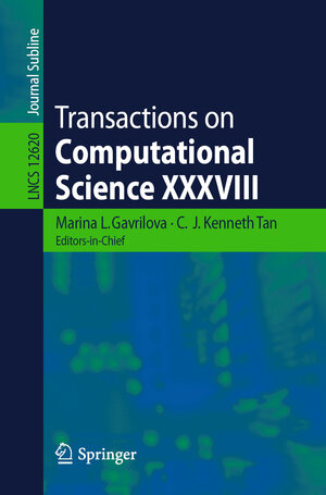 Buchcover Transactions on Computational Science XXXVIII | EAN 9783662631690 | ISBN 3-662-63169-5 | ISBN 978-3-662-63169-0