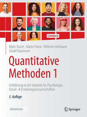 Buchcover Quantitative Methoden 1 | Björn Rasch | EAN 9783662632819 | ISBN 3-662-63281-0 | ISBN 978-3-662-63281-9