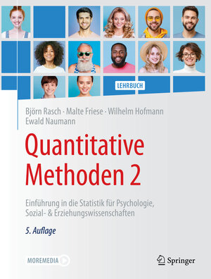 Buchcover Quantitative Methoden 2 | Björn Rasch | EAN 9783662632833 | ISBN 3-662-63283-7 | ISBN 978-3-662-63283-3