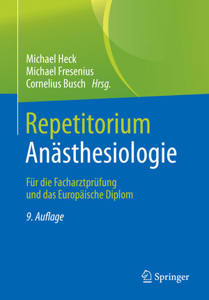Buchcover Repetitorium Anästhesiologie  | EAN 9783662640692 | ISBN 3-662-64069-4 | ISBN 978-3-662-64069-2