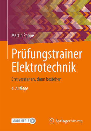 Buchcover Prüfungstrainer Elektrotechnik | Martin Poppe | EAN 9783662650011 | ISBN 3-662-65001-0 | ISBN 978-3-662-65001-1
