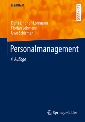 Buchcover Personalmanagement | Doris Lindner-Lohmann | EAN 9783662657317 | ISBN 3-662-65731-7 | ISBN 978-3-662-65731-7