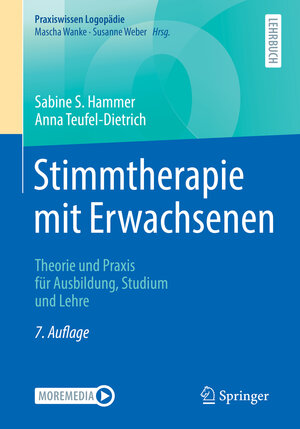 Buchcover Stimmtherapie mit Erwachsenen | Sabine S. Hammer | EAN 9783662660096 | ISBN 3-662-66009-1 | ISBN 978-3-662-66009-6