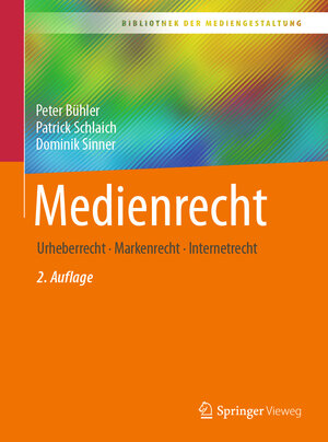 Buchcover Medienrecht | Peter Bühler | EAN 9783662666661 | ISBN 3-662-66666-9 | ISBN 978-3-662-66666-1