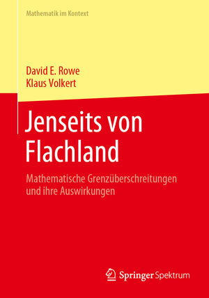 Buchcover Jenseits von Flachland | David E. Rowe | EAN 9783662668603 | ISBN 3-662-66860-2 | ISBN 978-3-662-66860-3