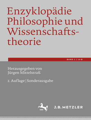 Buchcover Enzyklopädie Philosophie und Wissenschaftstheorie  | EAN 9783662675434 | ISBN 3-662-67543-9 | ISBN 978-3-662-67543-4