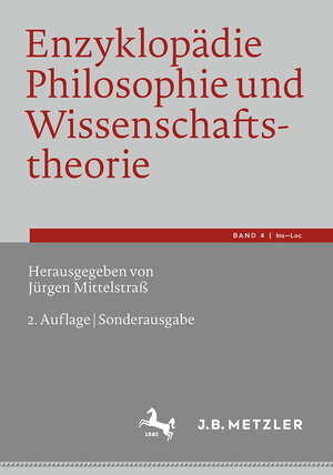 Buchcover Enzyklopädie Philosophie und Wissenschaftstheorie  | EAN 9783662677667 | ISBN 3-662-67766-0 | ISBN 978-3-662-67766-7