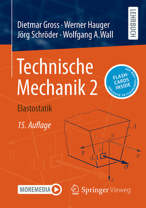 Buchcover Technische Mechanik 2 | Dietmar Gross | EAN 9783662684238 | ISBN 3-662-68423-3 | ISBN 978-3-662-68423-8
