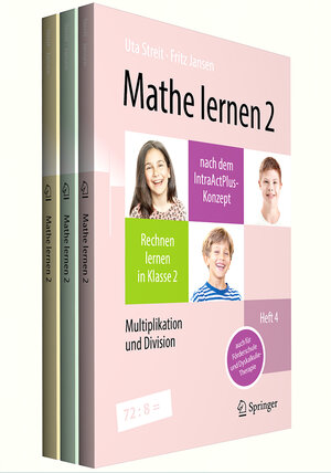 Buchcover Mathe lernen 2 nach dem IntraActPlus-Konzept (Set: Hefte 4–6) | Uta Streit | EAN 9783662685365 | ISBN 3-662-68536-1 | ISBN 978-3-662-68536-5