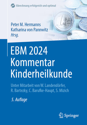Buchcover EBM 2024 Kommentar Kinderheilkunde  | EAN 9783662686614 | ISBN 3-662-68661-9 | ISBN 978-3-662-68661-4