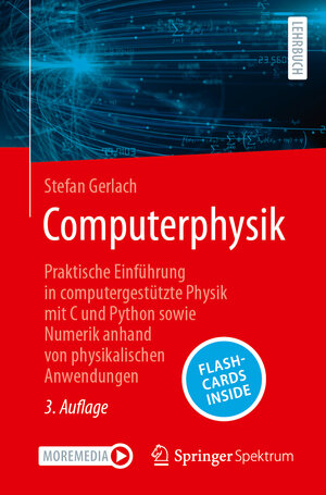 Buchcover Computerphysik | Stefan Gerlach | EAN 9783662693476 | ISBN 3-662-69347-X | ISBN 978-3-662-69347-6