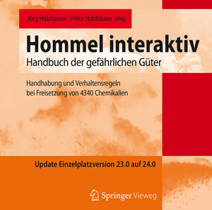 Buchcover Hommel interaktiv – Update Einzelplatzversion 23.0 auf 24.0 | EAN 9783662697955 | ISBN 3-662-69795-5 | ISBN 978-3-662-69795-5