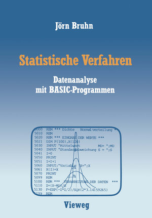Buchcover Statistische Verfahren | Jörn Bruhn | EAN 9783663001263 | ISBN 3-663-00126-1 | ISBN 978-3-663-00126-3