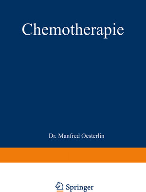 Buchcover Chemotherapie | Manfred Oesterlin | EAN 9783663031796 | ISBN 3-663-03179-9 | ISBN 978-3-663-03179-6
