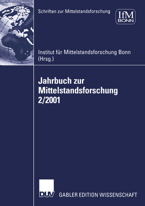 Buchcover Jahrbuch zur Mittelstandsforschung 2/2001 | Kenneth A. Loparo | EAN 9783663077626 | ISBN 3-663-07762-4 | ISBN 978-3-663-07762-6