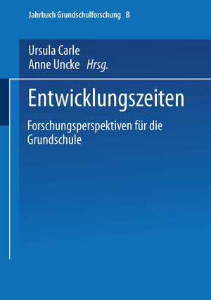 Buchcover Entwicklungszeiten  | EAN 9783663099444 | ISBN 3-663-09944-X | ISBN 978-3-663-09944-4