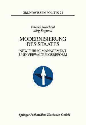 Buchcover Modernisierung des Staates | Frieder Naschold | EAN 9783663108351 | ISBN 3-663-10835-X | ISBN 978-3-663-10835-1