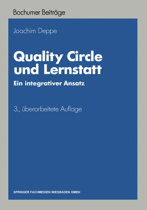 Buchcover Quality Circle und Lernstatt  | EAN 9783663112266 | ISBN 3-663-11226-8 | ISBN 978-3-663-11226-6