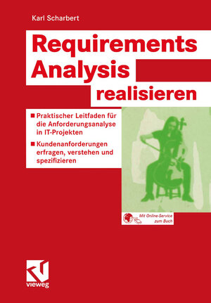 Buchcover Requirements Analysis realisieren | Karl Scharbert | EAN 9783663113027 | ISBN 3-663-11302-7 | ISBN 978-3-663-11302-7