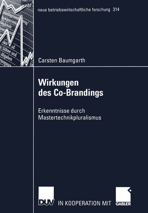 Buchcover Wirkungen des Co-Brandings | Carsten Baumgarth | EAN 9783663118541 | ISBN 3-663-11854-1 | ISBN 978-3-663-11854-1
