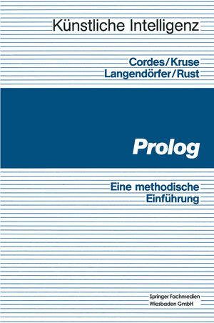 Buchcover Prolog | Ralf Cordes | EAN 9783663139614 | ISBN 3-663-13961-1 | ISBN 978-3-663-13961-4