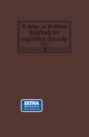 Buchcover Lehrbuch der englischen Sprache | Richard Krüger | EAN 9783663153191 | ISBN 3-663-15319-3 | ISBN 978-3-663-15319-1