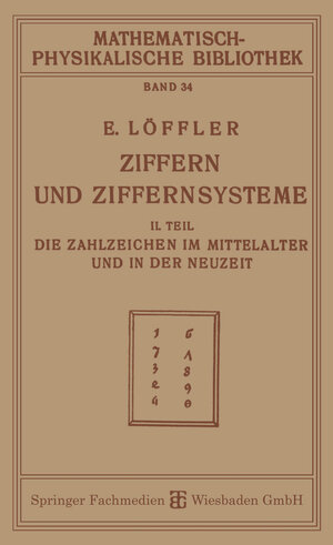 Buchcover Ziffern und Ziffernsysteme | Eugen Löffler | EAN 9783663187769 | ISBN 3-663-18776-4 | ISBN 978-3-663-18776-9