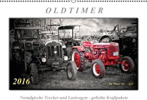 Buchcover Oldtimer - nostalgische Trecker und Lastwagen (Wandkalender 2016 DIN A2 quer) | Peter Roder | EAN 9783664507825 | ISBN 3-664-50782-7 | ISBN 978-3-664-50782-5