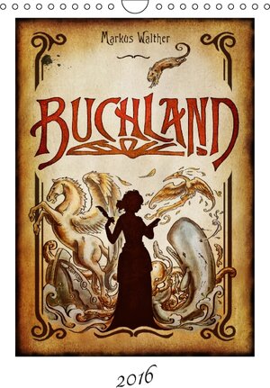 Buchcover Buchland (Wandkalender 2016 DIN A4 hoch) | Markus Walther | EAN 9783664633555 | ISBN 3-664-63355-5 | ISBN 978-3-664-63355-5