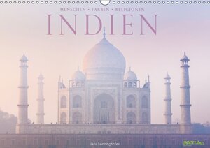 Buchcover Indien: Menschen • Farben • Religionen (Wandkalender 2017 DIN A3 quer) | Jens Benninghofen | EAN 9783665139087 | ISBN 3-665-13908-2 | ISBN 978-3-665-13908-7