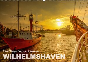Buchcover Maritime Impressionen Wilhelmshaven (Wandkalender 2018 DIN A2 quer) | © www.geniusstrand.de | EAN 9783665925543 | ISBN 3-665-92554-1 | ISBN 978-3-665-92554-3