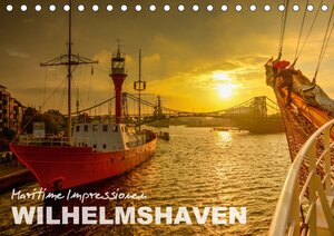 Buchcover Maritime Impressionen Wilhelmshaven (Tischkalender 2018 DIN A5 quer) | © www.geniusstrand.de | EAN 9783665925550 | ISBN 3-665-92555-X | ISBN 978-3-665-92555-0
