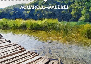 Buchcover Aquarell-Malerei Kalender (Wandkalender 2018 DIN A2 quer) | Helmut Schneller | EAN 9783665936792 | ISBN 3-665-93679-9 | ISBN 978-3-665-93679-2