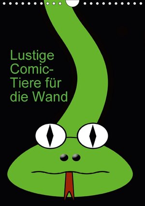 Buchcover Lustige Comic-Tiere für die Wand (Wandkalender 2018 DIN A4 hoch) | Claudia Burlager | EAN 9783669076012 | ISBN 3-669-07601-8 | ISBN 978-3-669-07601-2