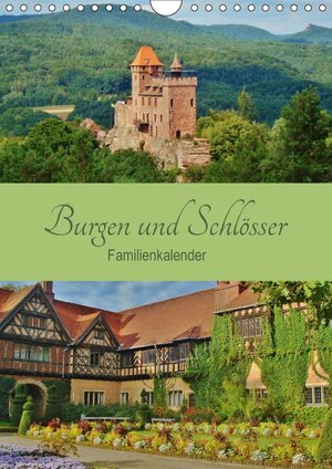 Buchcover Burgen und Schlösser - Familienkalender (Wandkalender 2018 DIN A4 hoch) | Andrea Janke | EAN 9783669244527 | ISBN 3-669-24452-2 | ISBN 978-3-669-24452-7