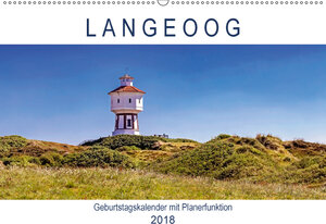 Buchcover Langeoog Geburtstagskalender (Wandkalender 2018 DIN A2 quer) | Andrea Dreegmeyer | EAN 9783669398732 | ISBN 3-669-39873-2 | ISBN 978-3-669-39873-2