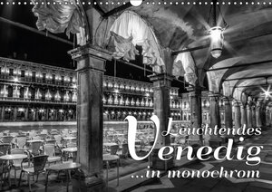 Buchcover Leuchtendes Venedig …in monochrom (Wandkalender 2019 DIN A3 quer) | Melanie Viola | EAN 9783669719872 | ISBN 3-669-71987-3 | ISBN 978-3-669-71987-2