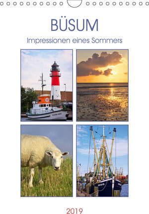 Buchcover Büsum - Impressionen eines Sommers (Wandkalender 2019 DIN A4 hoch) | Angela Dölling | EAN 9783669728768 | ISBN 3-669-72876-7 | ISBN 978-3-669-72876-8