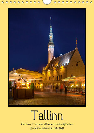 Buchcover Tallinn - Kirchen, Türme und Sehenswürdigkeiten (Wandkalender 2019 DIN A4 hoch) | Marcel Wenk | EAN 9783669729840 | ISBN 3-669-72984-4 | ISBN 978-3-669-72984-0